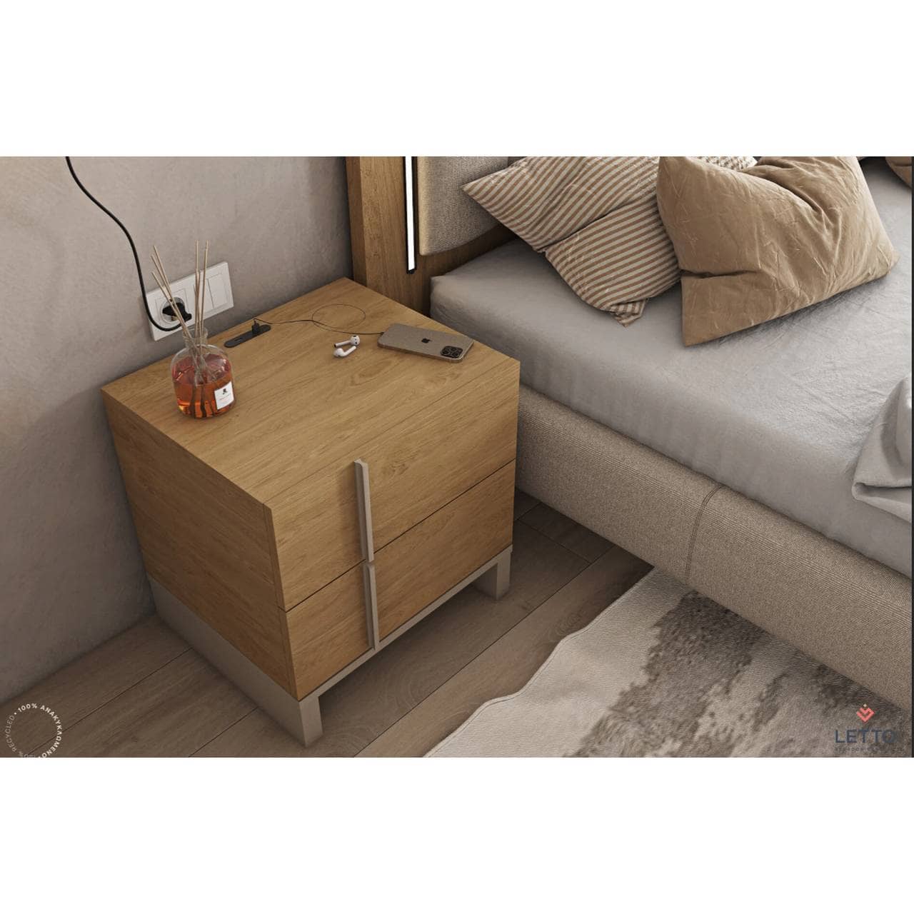 Σετ κρεβατοκάμαρας Letto Mod 