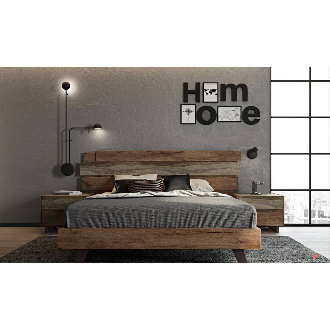 Σετ κρεβατοκάμαρας Letto Sicilia