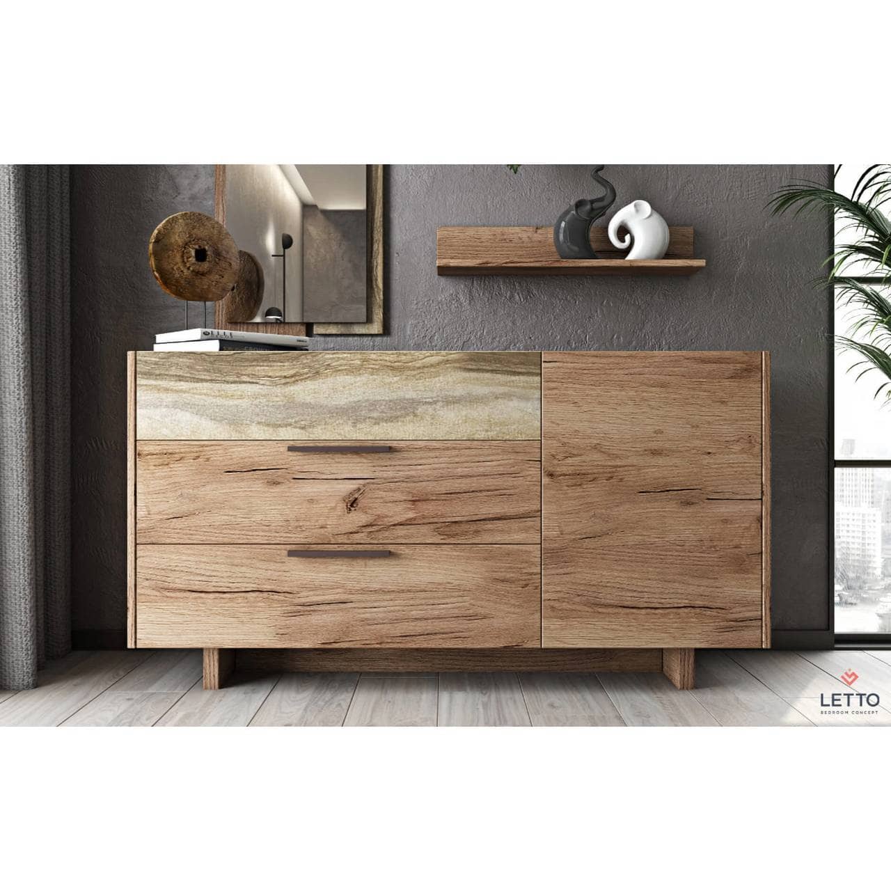 Σετ κρεβατοκάμαρας Letto Sicilia