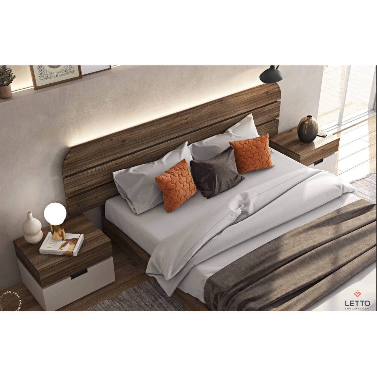 Σετ κρεβατοκάμαρας Letto Cosmos