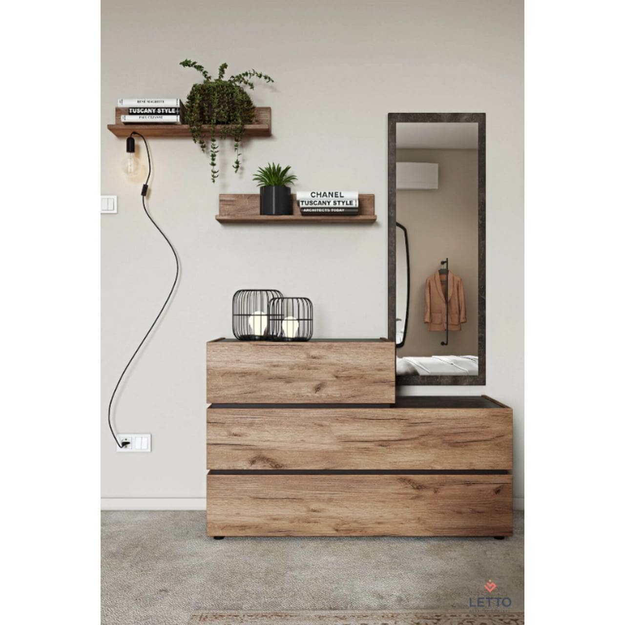 Τουαλέτα Letto Loft M22