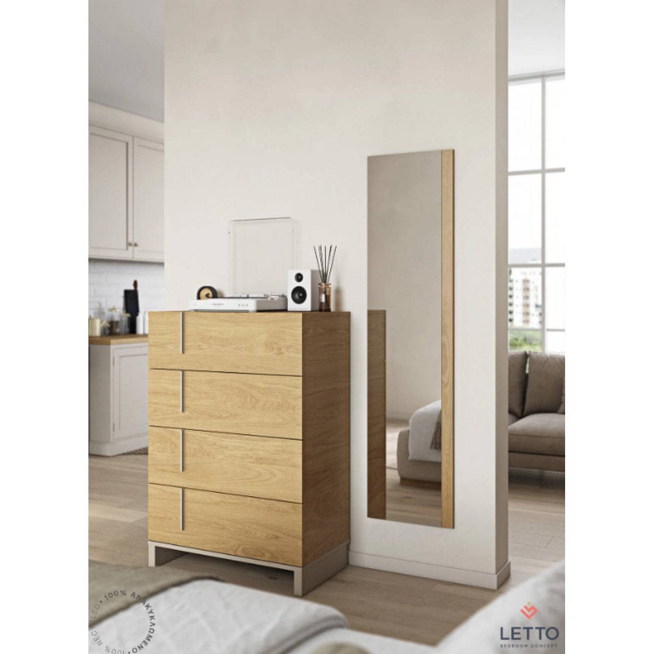 Συρταριέρα Letto Mod