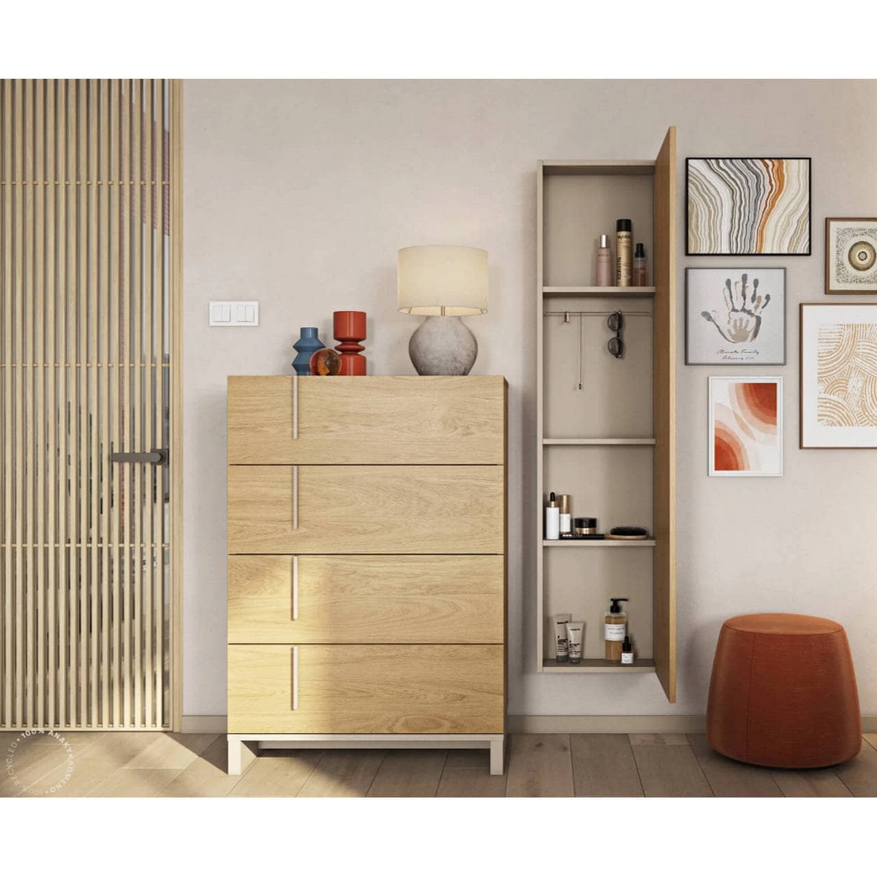 Συρταριέρα Letto Mod